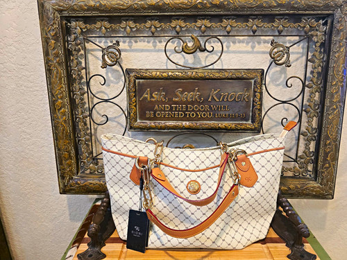 Rioni ivory brown - , monogram
